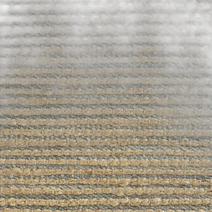 8’ x 10’ Tan and Blue Undertone Striated Area Rug