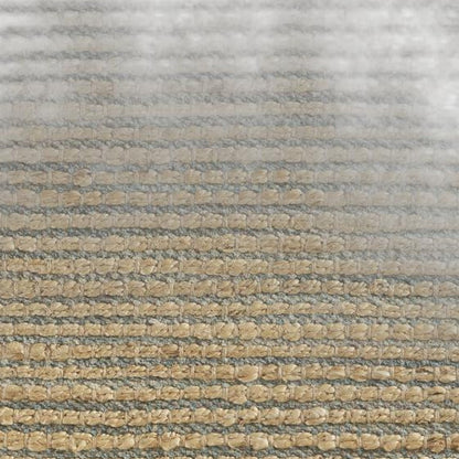 8’ x 10’ Tan and Blue Undertone Striated Area Rug