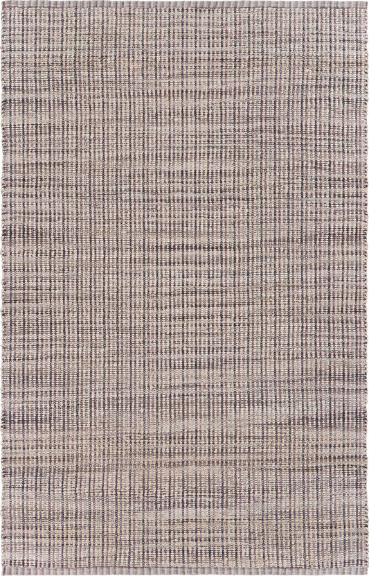 5’ x 8’ Brown and Beige Toned Jute Area Rug