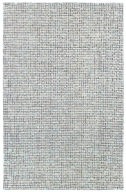 9' X 12' Ivory Wool Hand Loomed Area Rug