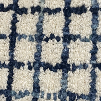 9' X 12' Ivory Wool Hand Loomed Area Rug
