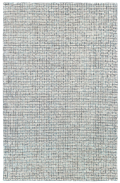 9' X 12' Ivory Wool Hand Loomed Area Rug