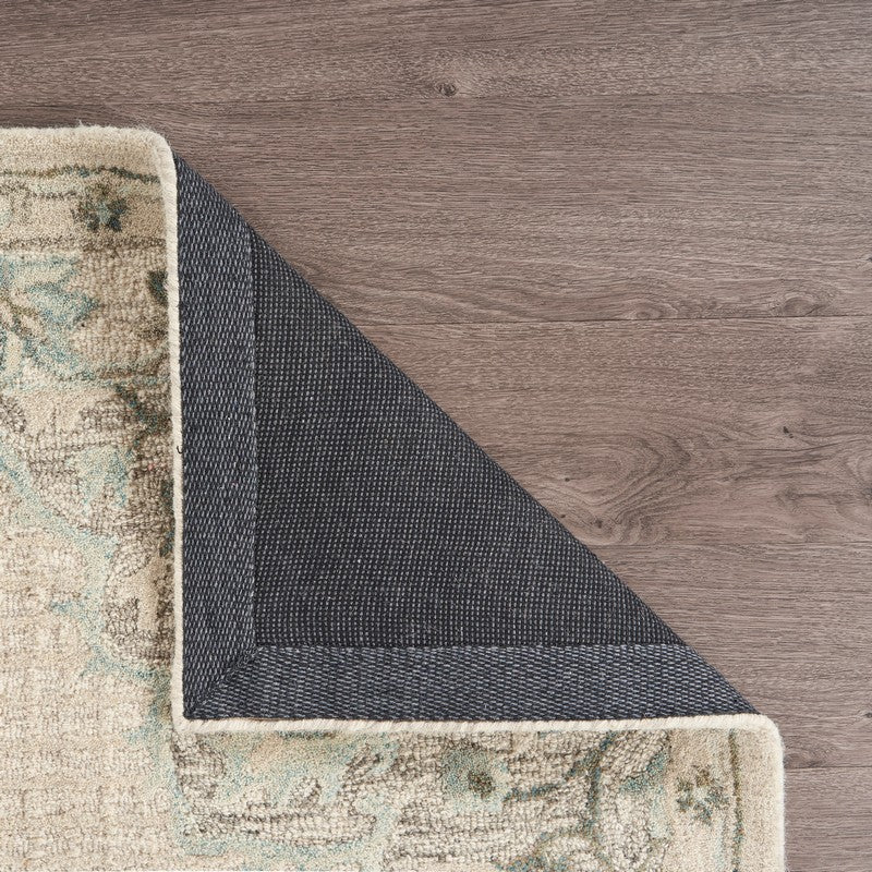 8' X 10' Ivory Wool Dhurrie Handmade Area Rug