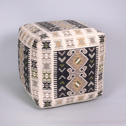 17" X 17" Abstract Polyester Blown Seam Pillow
