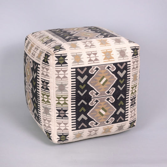 17" X 17" Abstract Polyester Blown Seam Pillow