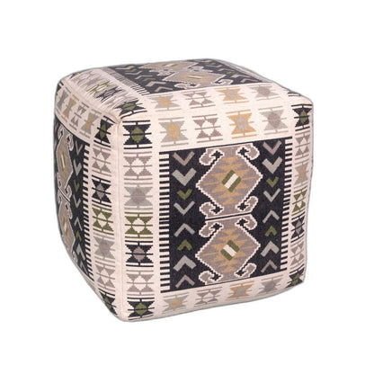 17" X 17" Abstract Polyester Blown Seam Pillow