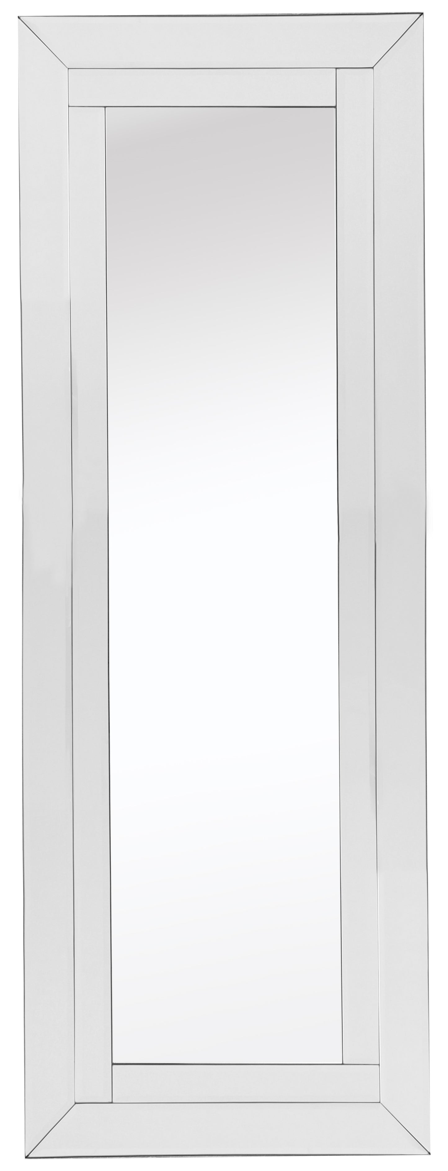 Clear Rectangle Full Length Hanging Glass Mirror