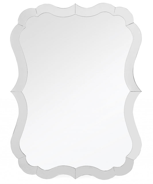 Clear Novelty Accent Glass Mirror