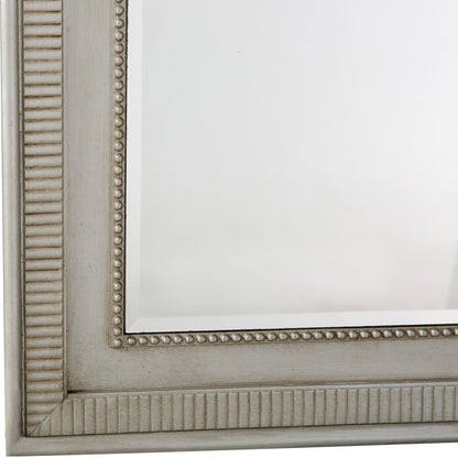 Antiqued Silver Finish Mirror