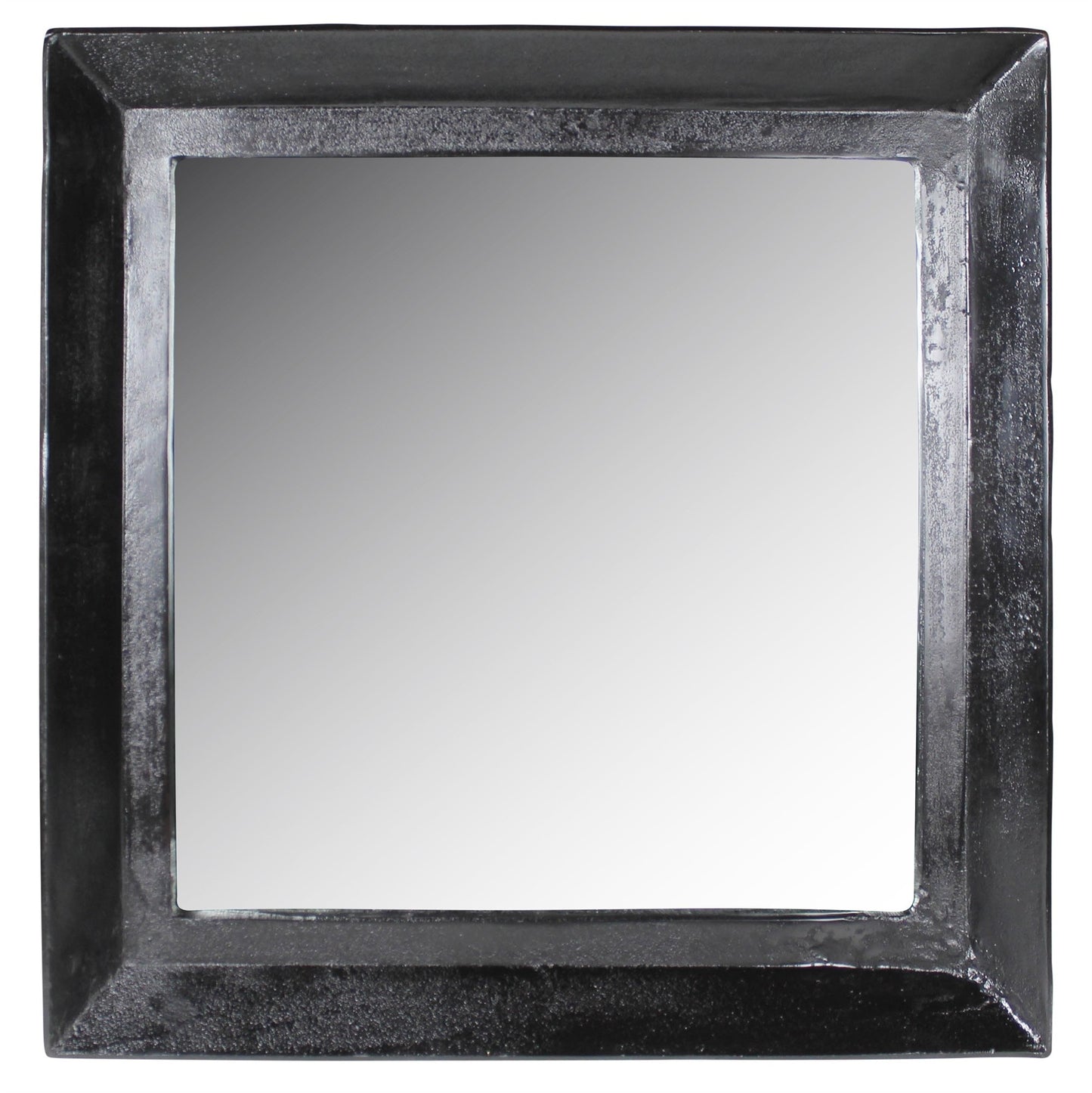 Cast Aluminum Square Mirror