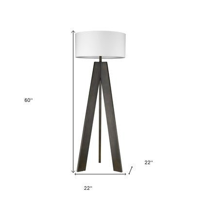 Soccle 1-Light Oil-Rubbed Bronze Floor Lamp
