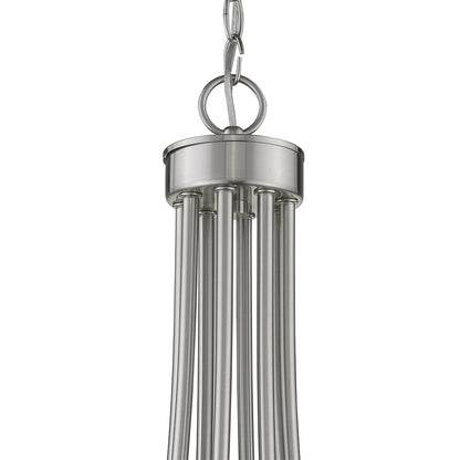 Sawyer 8-Light Satin Nickel Chandelier