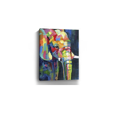Bright Elephant Unframed Print Wall Art