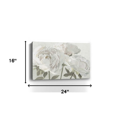 Neutral Flowers In Bloom Unframed Print Wall Art