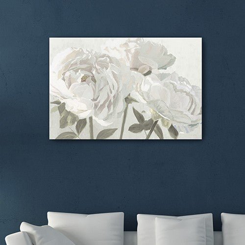 Neutral Flowers In Bloom Unframed Print Wall Art