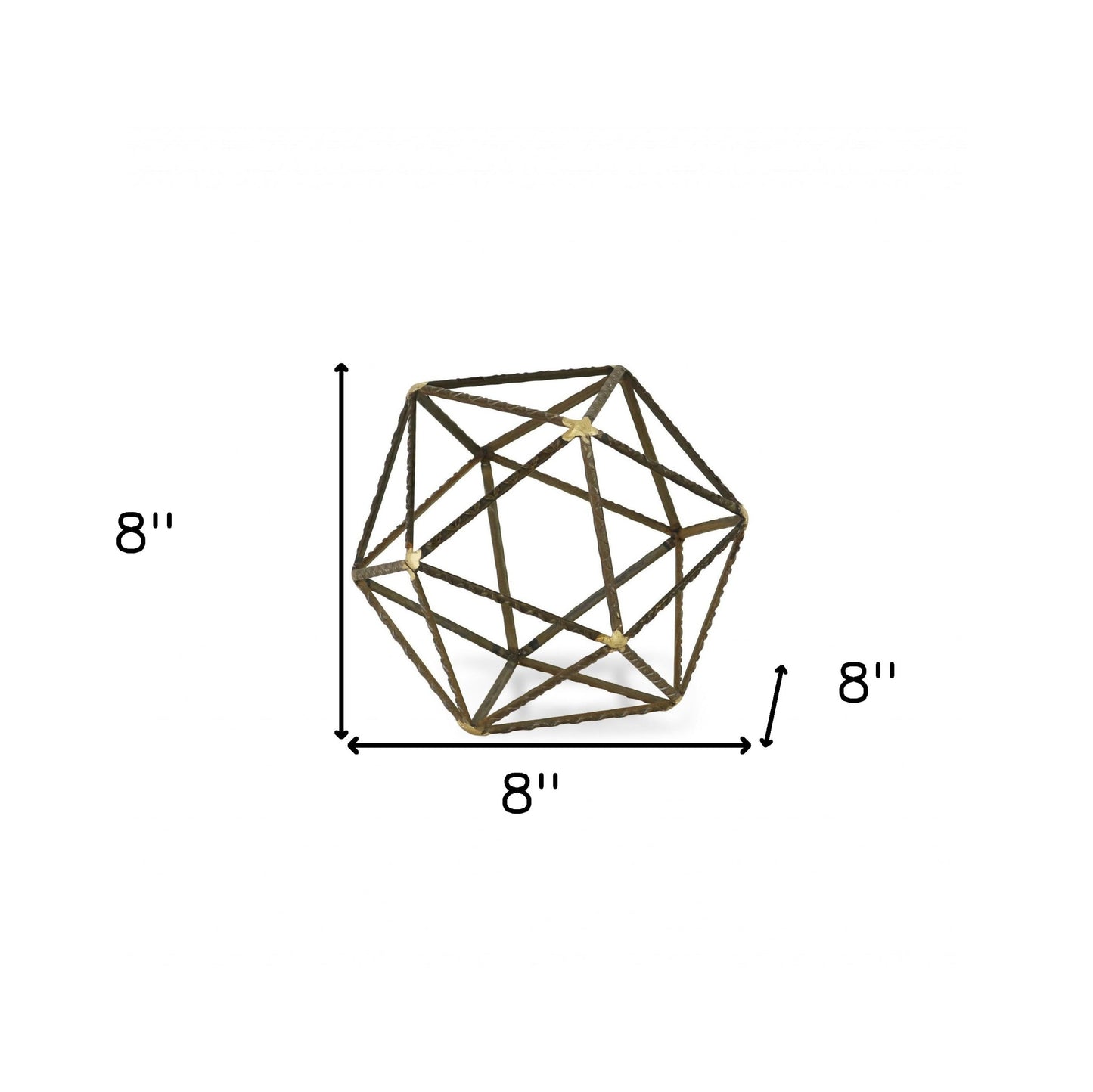 Jumbo Geometric Decorative Sculpture