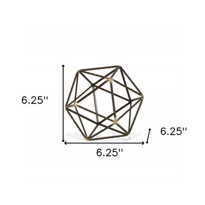 Petite Geometric Decorative Sculpture