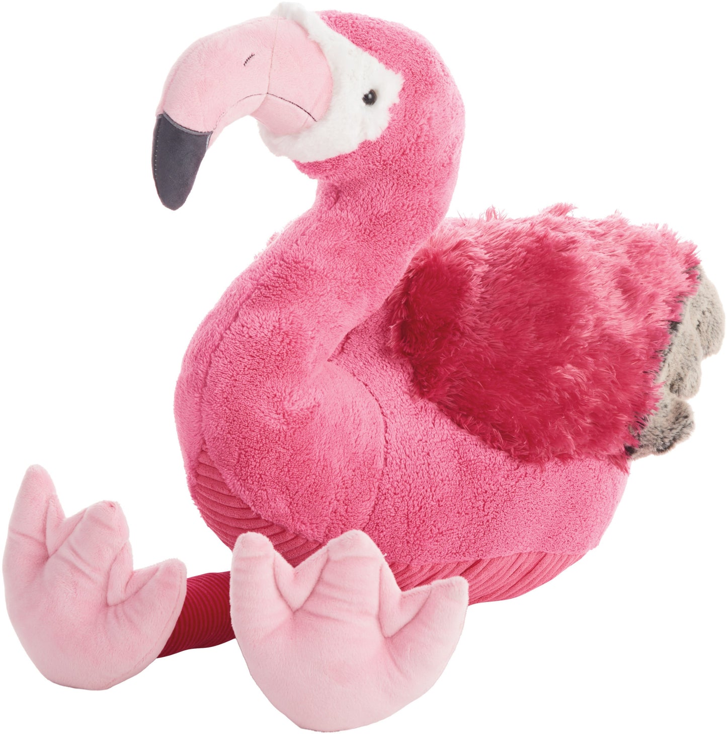 18" X 26" Pink Novelty Handmade Polyester Throw Pillow