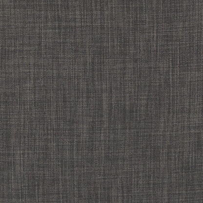 Dark Gray Fabric and Black Swivel Armchair