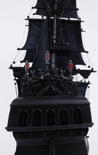 24" Black Hand Painted Sculpture