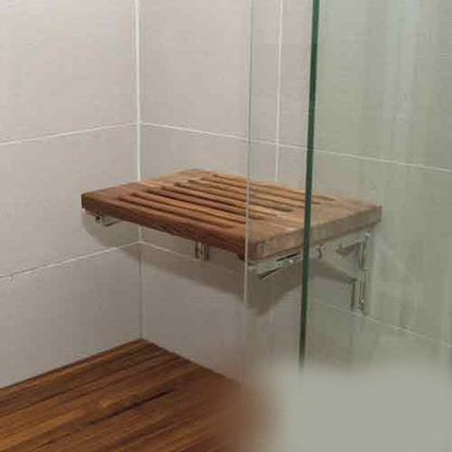 18" Grand Resort Wall Mount Slat Teak Shower Bench