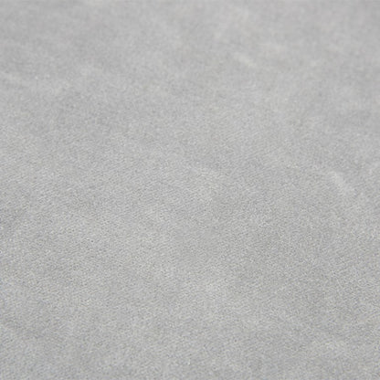Gray Solid Modern Velvety Throw Pillow