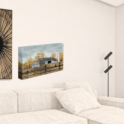 A Casual Converstaion Wrapped Canvas Print Wall Art