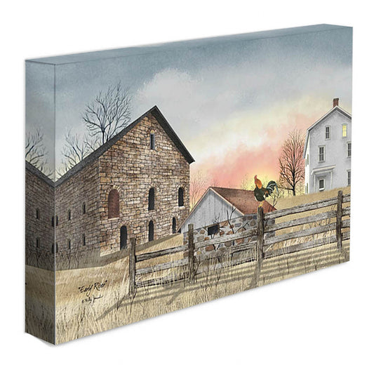 Early Riser 3 Wrapped Canvas Print Wall Art