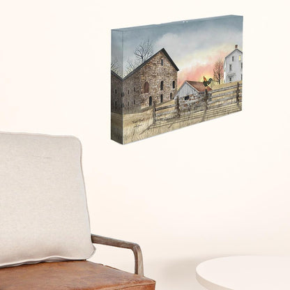 Early Riser 3 Wrapped Canvas Print Wall Art