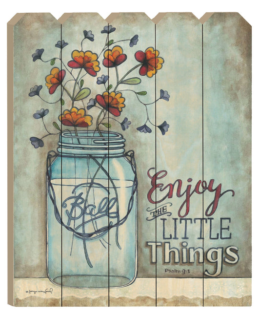 Enjoy The Little Things Unframed Print Wall Art