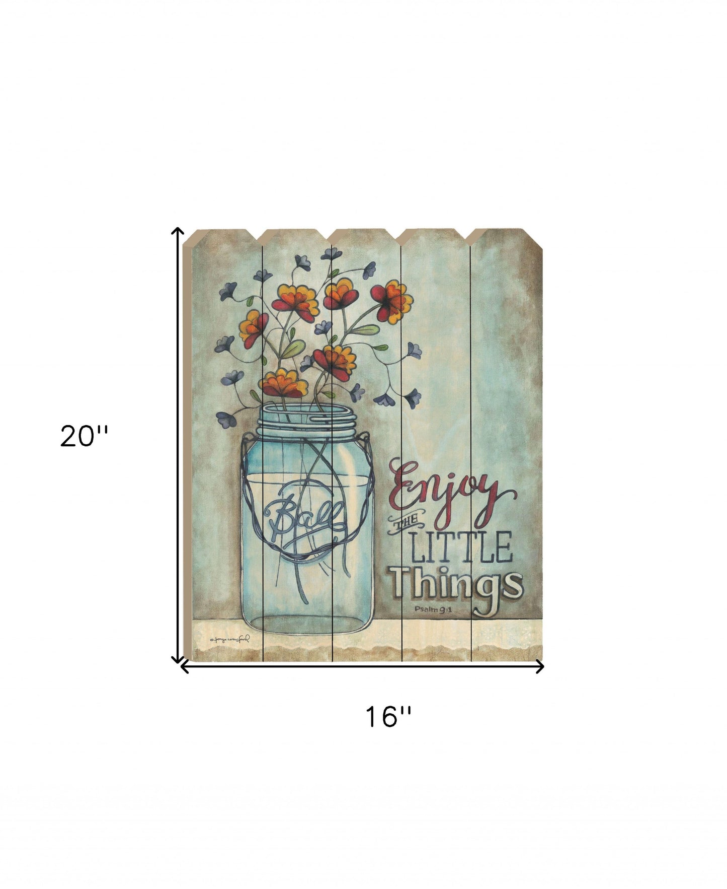 Enjoy The Little Things Unframed Print Wall Art