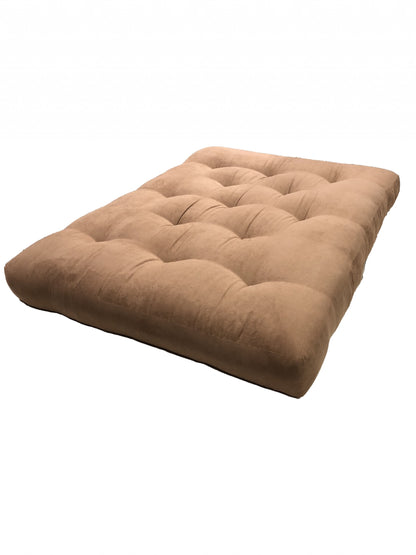 8" Khaki Double Poly Full Futon Mattress