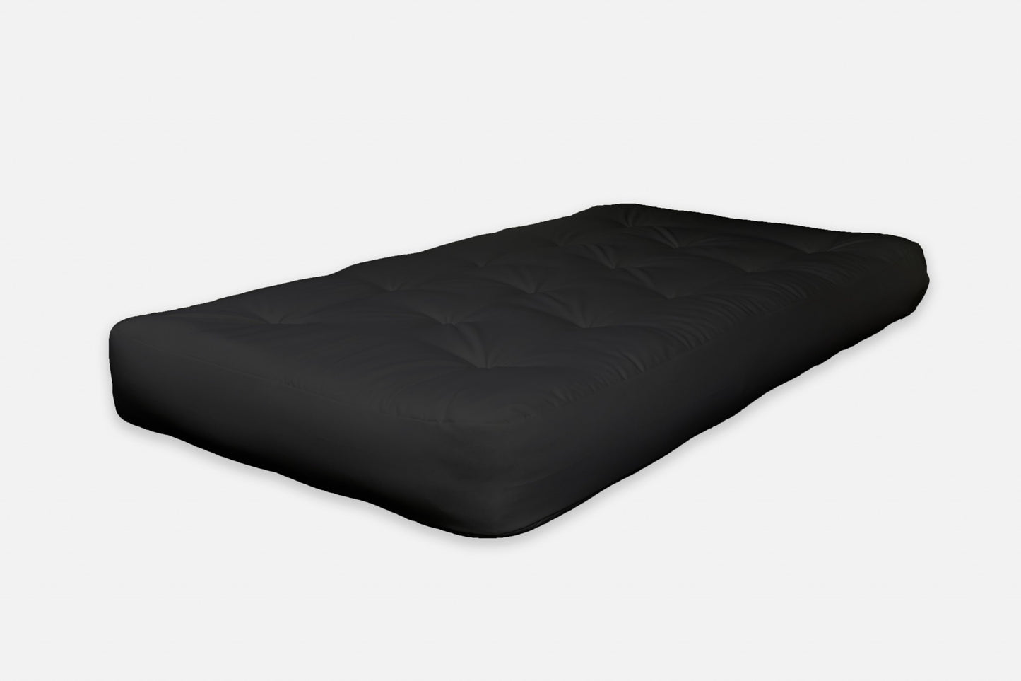 8" Black Double Foam Futon Queen Mattress