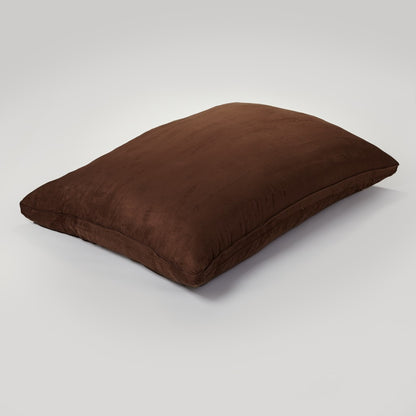 73" x 52" Brown Sofa Sack Bean Bag Lounger