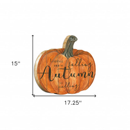 Leaves Are Falling Unframed Print Wall Art
