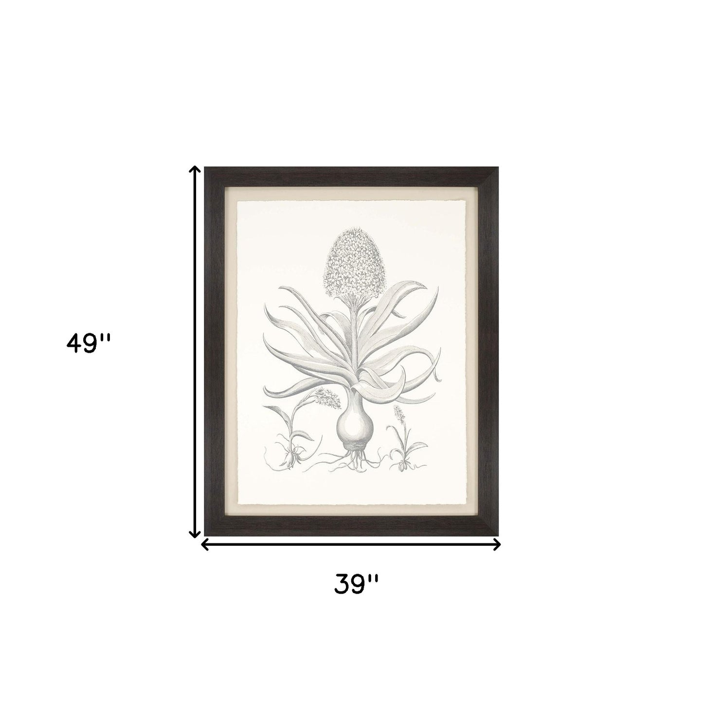 Cinera Framed Art Brown Picture Frame Print Wall Art