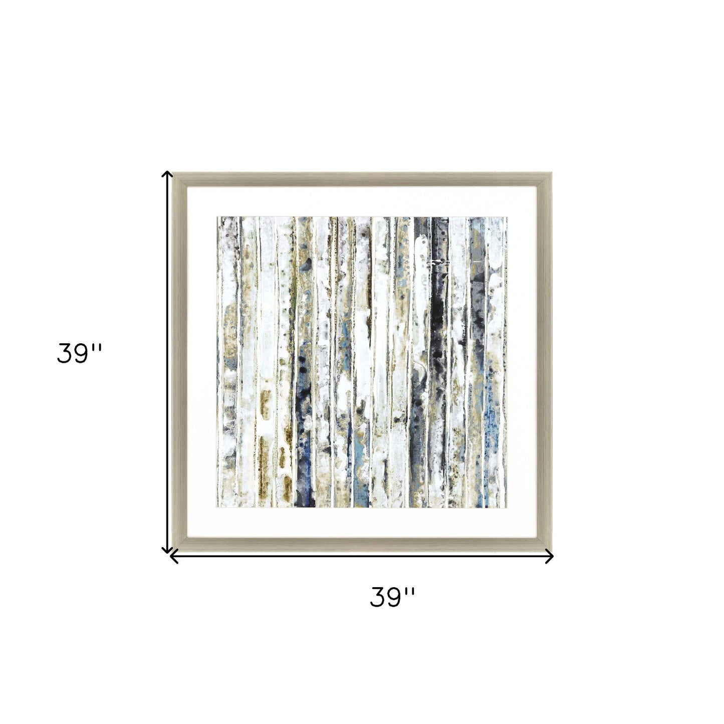 Visionaire 2 Framed Art Silver Picture Frame Print Wall Art