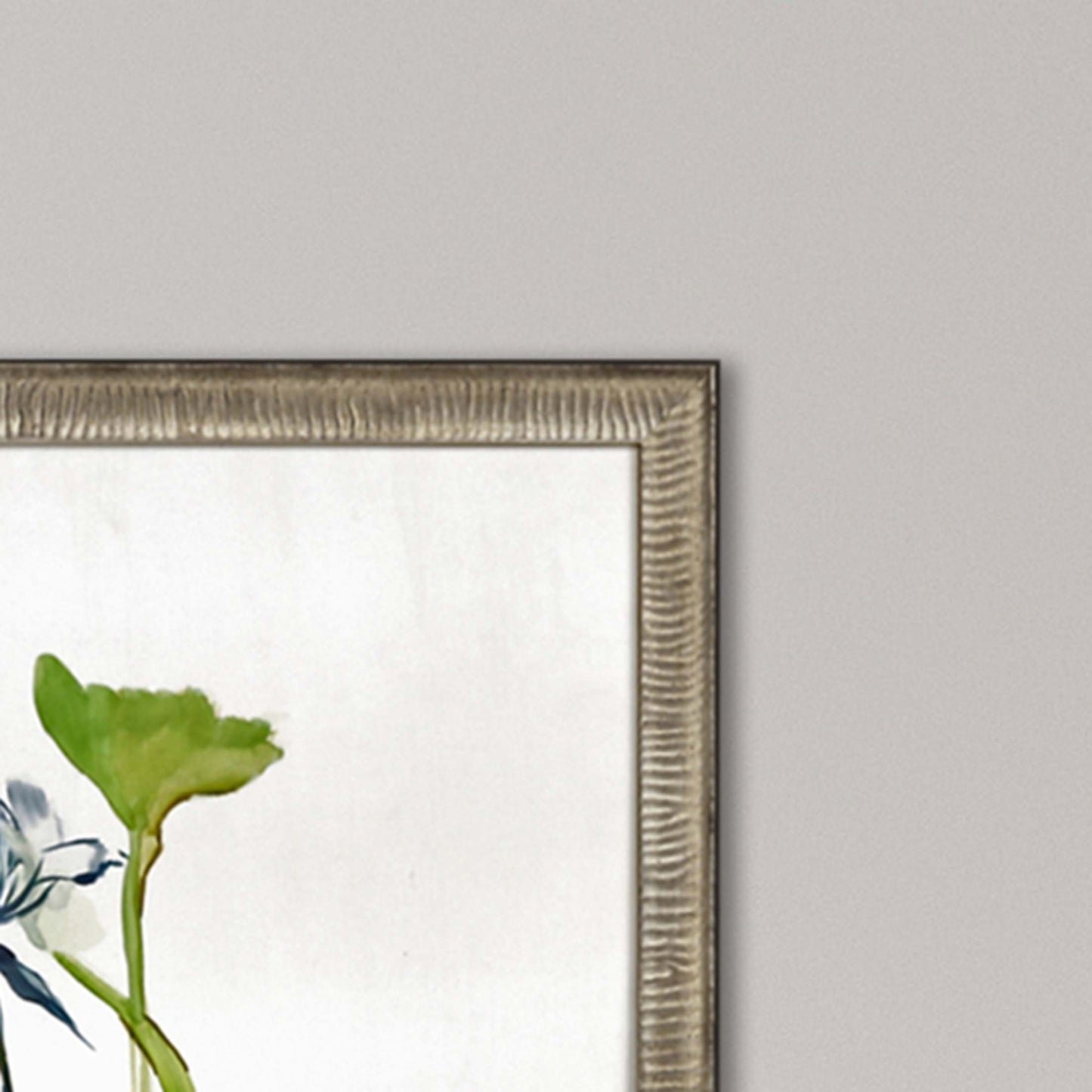 Late Summer Wildflower Ii Framed Art Silver Picture Frame Print Wall Art