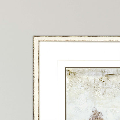 Peaceful Forest I Framed Art White Picture Frame Print Wall Art