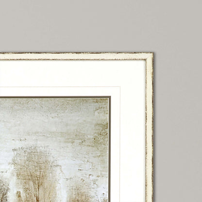 Peaceful Forest Ii Framed Art White Picture Frame Print Wall Art