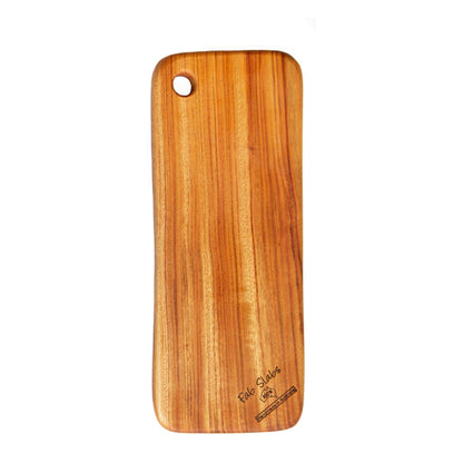 Natural Rounded Rectangle Anti-Bacterial Cutting Board