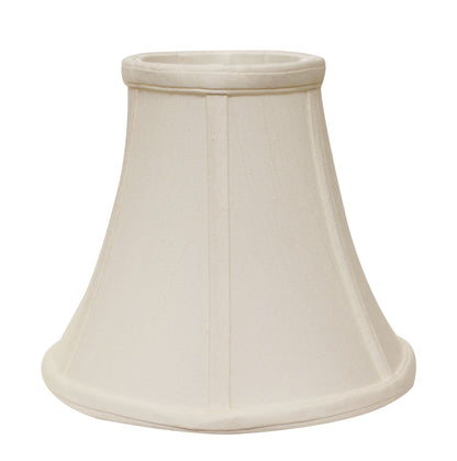 10" White Premium Bell Monay Shantung Lampshade