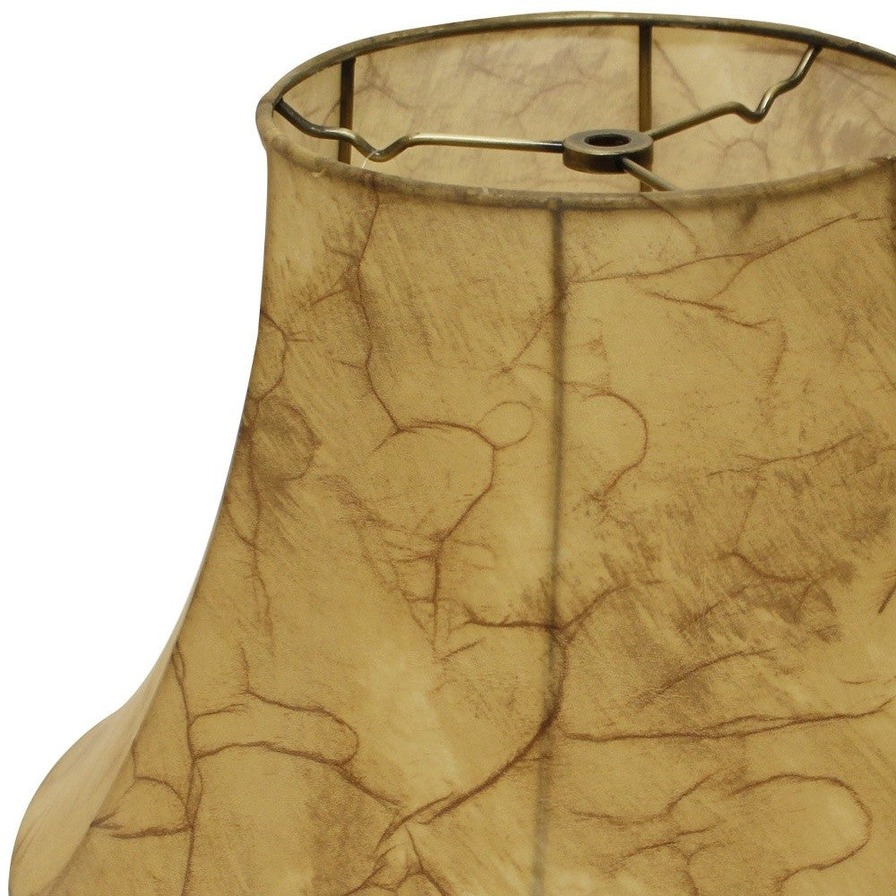 18" Antique Parchment Slanted Softback Lampshade