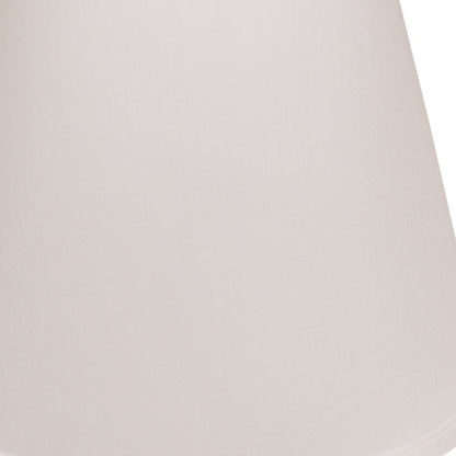 18" White Empire Deep Slanted No Slub Lampshade