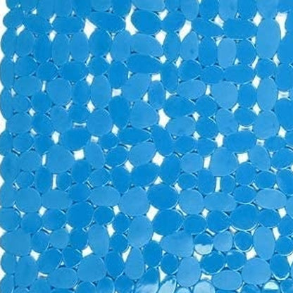 Blue Spa Pebbles Bathtub Mat