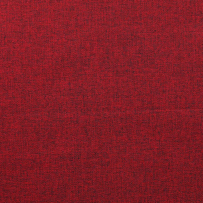 12" X 20" Red Solid Color Zippered Handmade Polyester Lumbar Pillow Cover