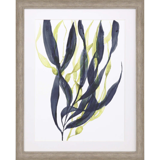 Kelp Embrace I Framed Art Silver Picture Frame Print Wall Art