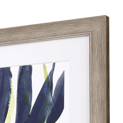 Kelp Embrace Ii Framed Art Silver Picture Frame Print Wall Art