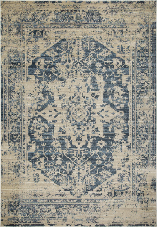 8' X 11' Ivory Oriental Dhurrie Area Rug