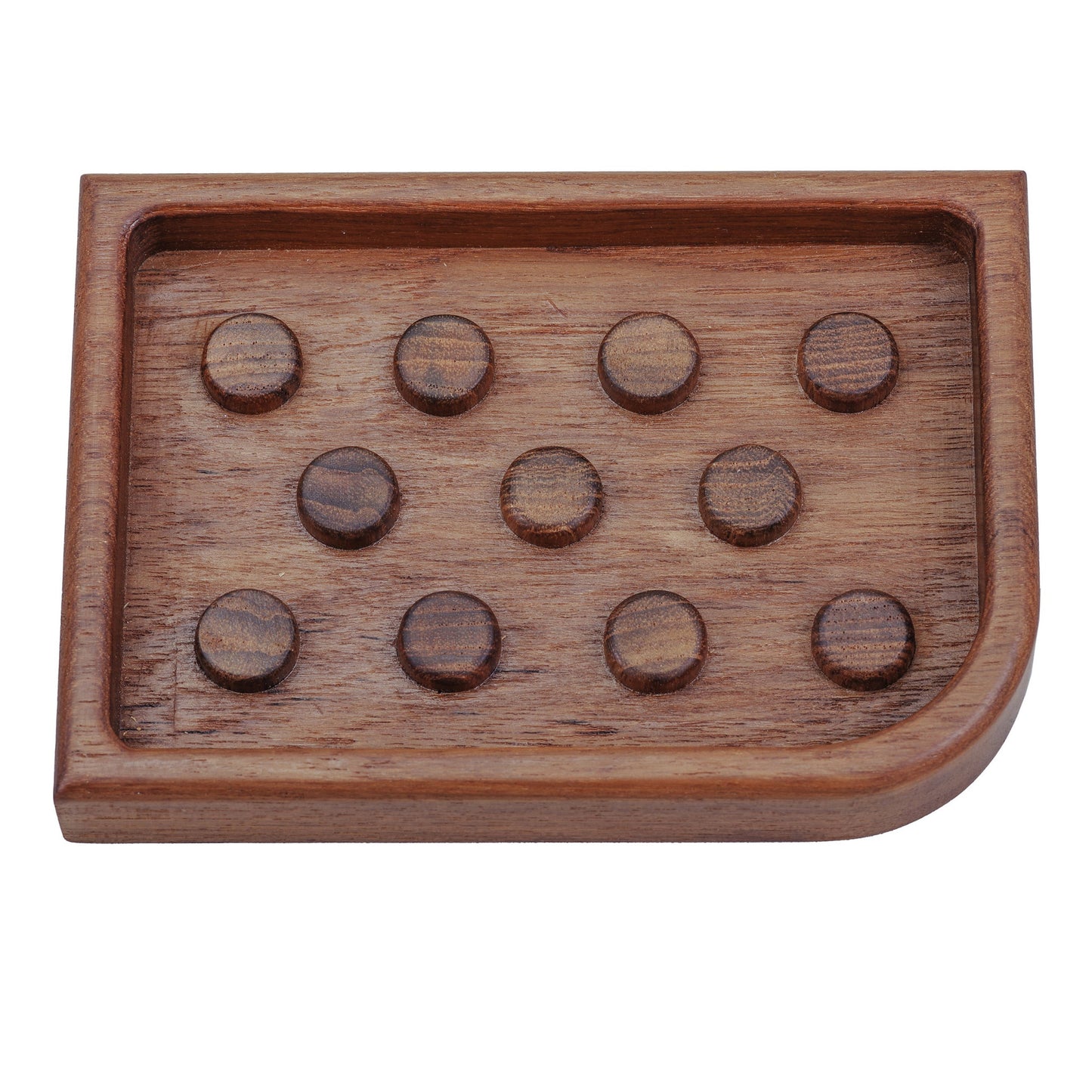 Designer Genuine Teak Soap Dish